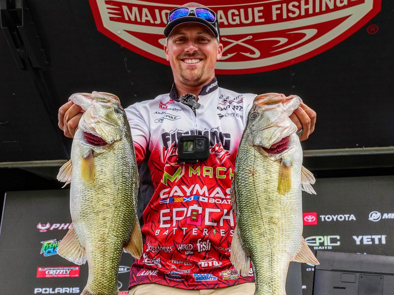 Andrew Nordbye fishing report for Pickwick Lake in Alabama, Tennessee
