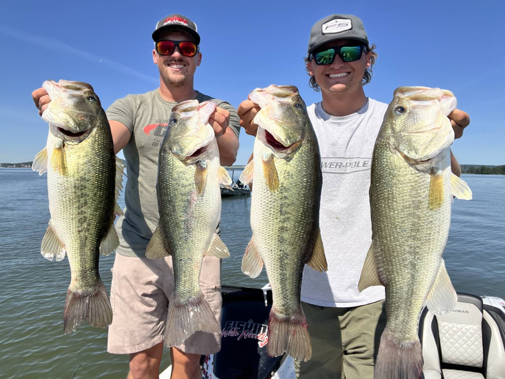 Andrew Nordbye fishing report for Guntersville Lake in Alabama