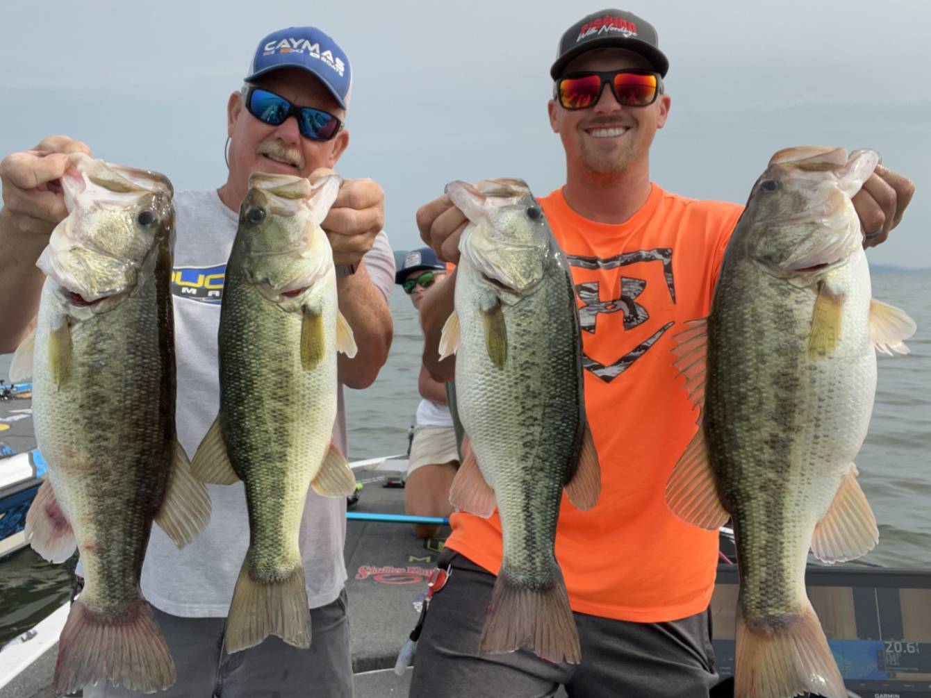 Andrew Nordbye fishing report for Lake Guntersville in Alabama