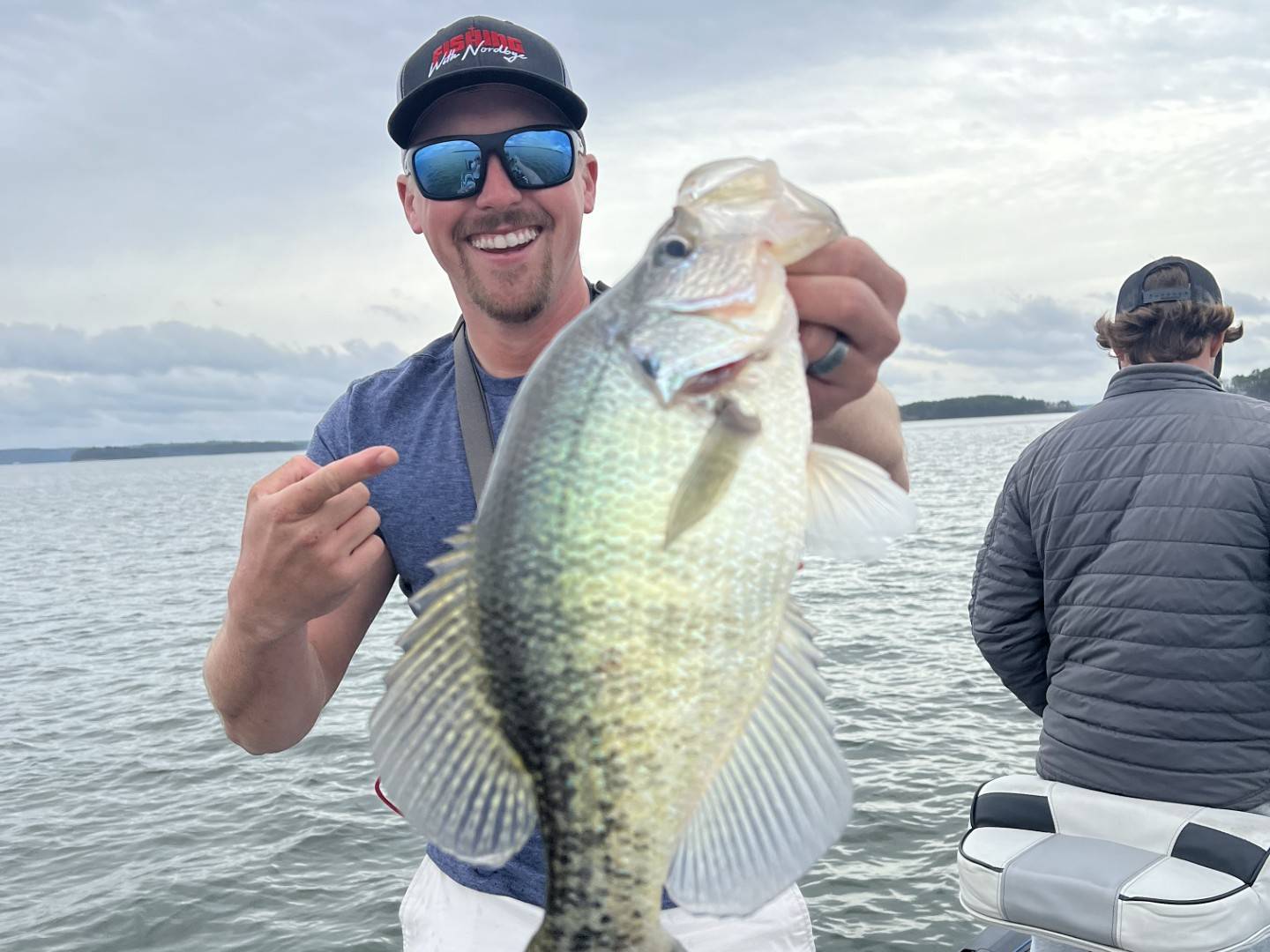 Andrew Nordbye fishing report for Lake Guntersville in Alabama