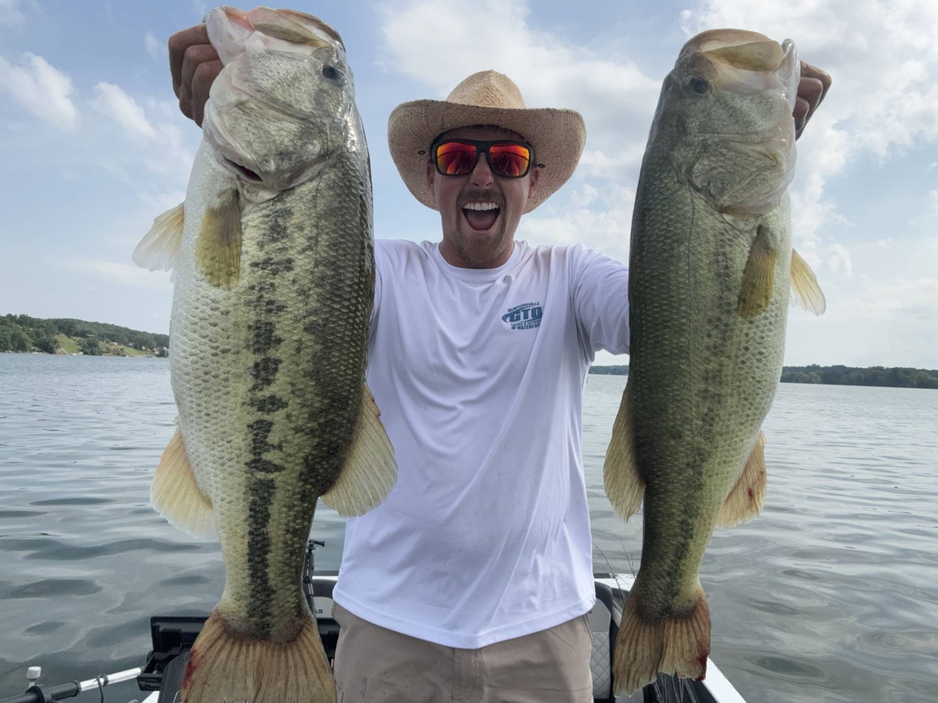 Andrew Nordbye fishing report for Lake Guntersville in Alabama