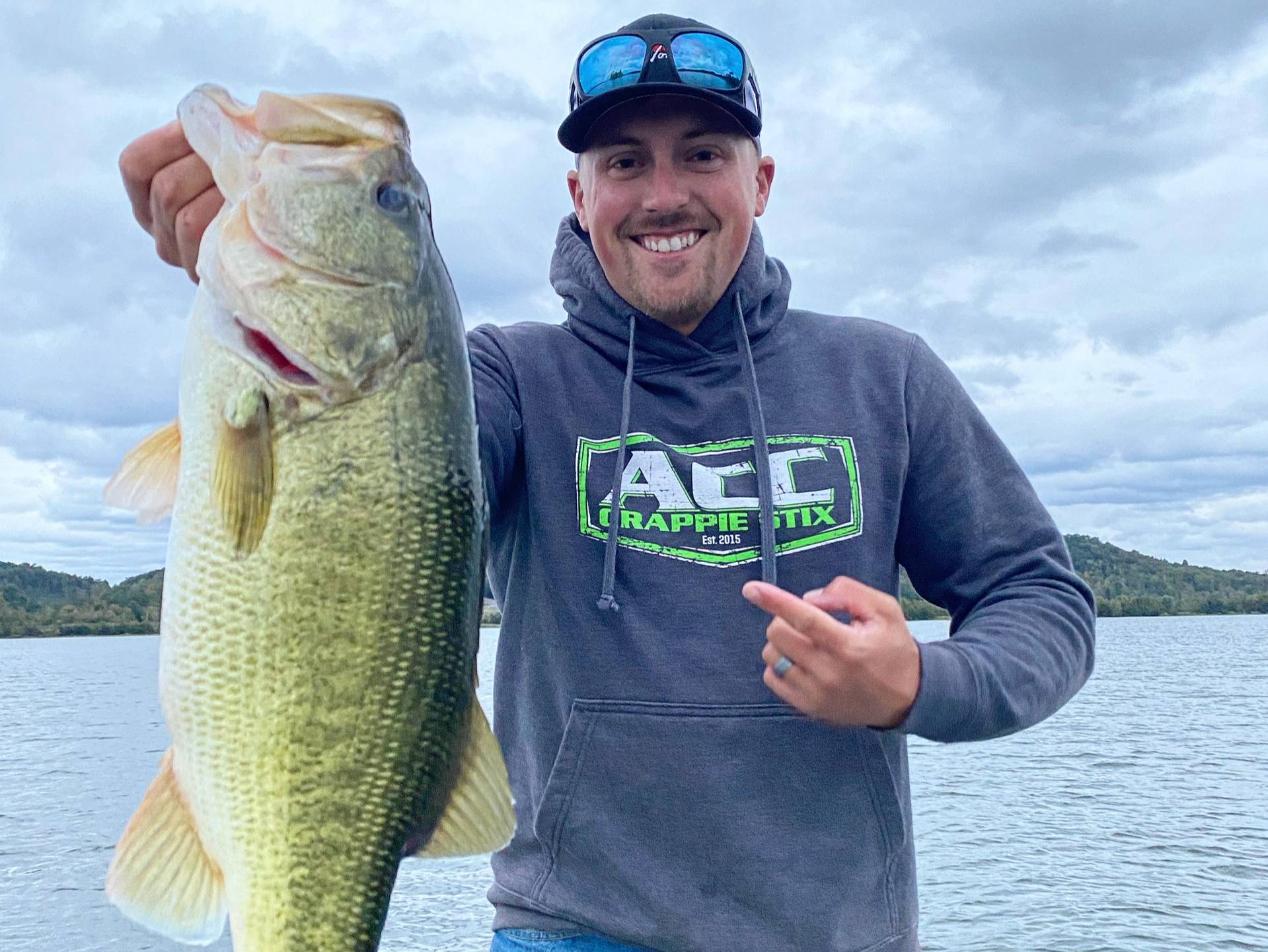 Andrew Nordbye fishing report for Lake Guntersville in Alabama