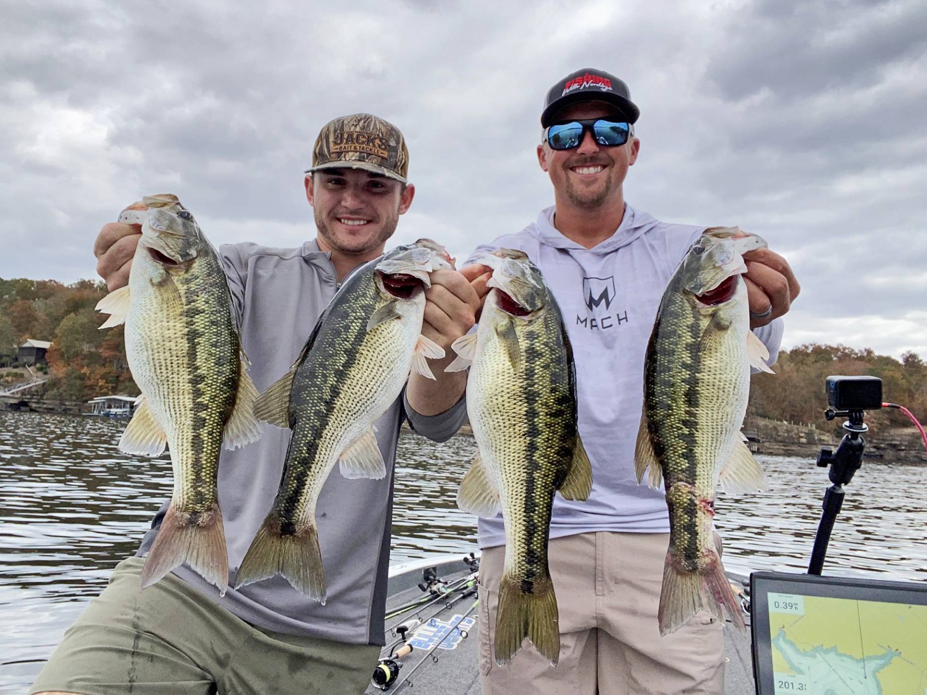Andrew Nordbye fishing report for Lewis Smith Lake in Alabama