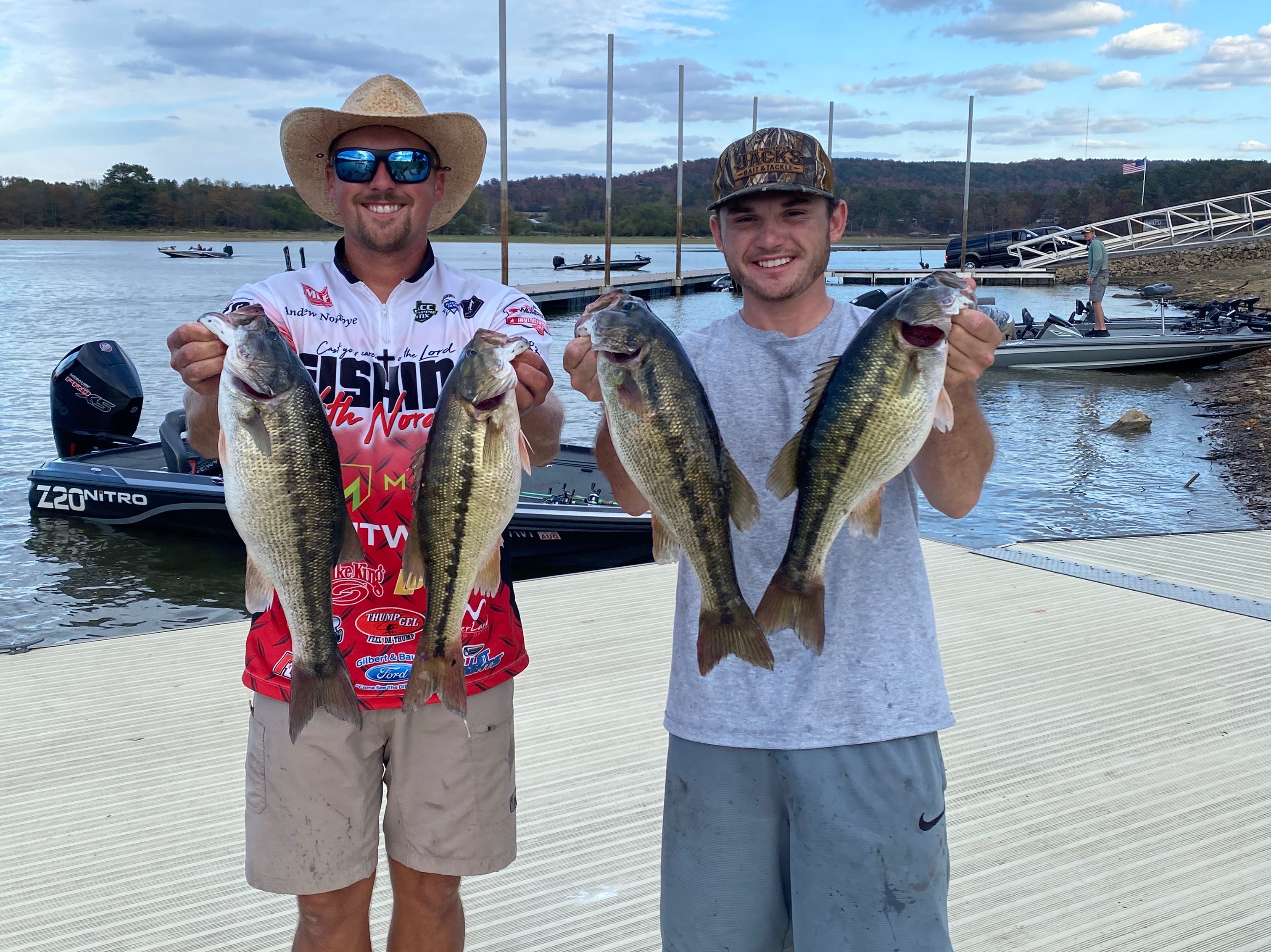 Andrew Nordbye fishing report for Lewis Smith Lake in Alabama