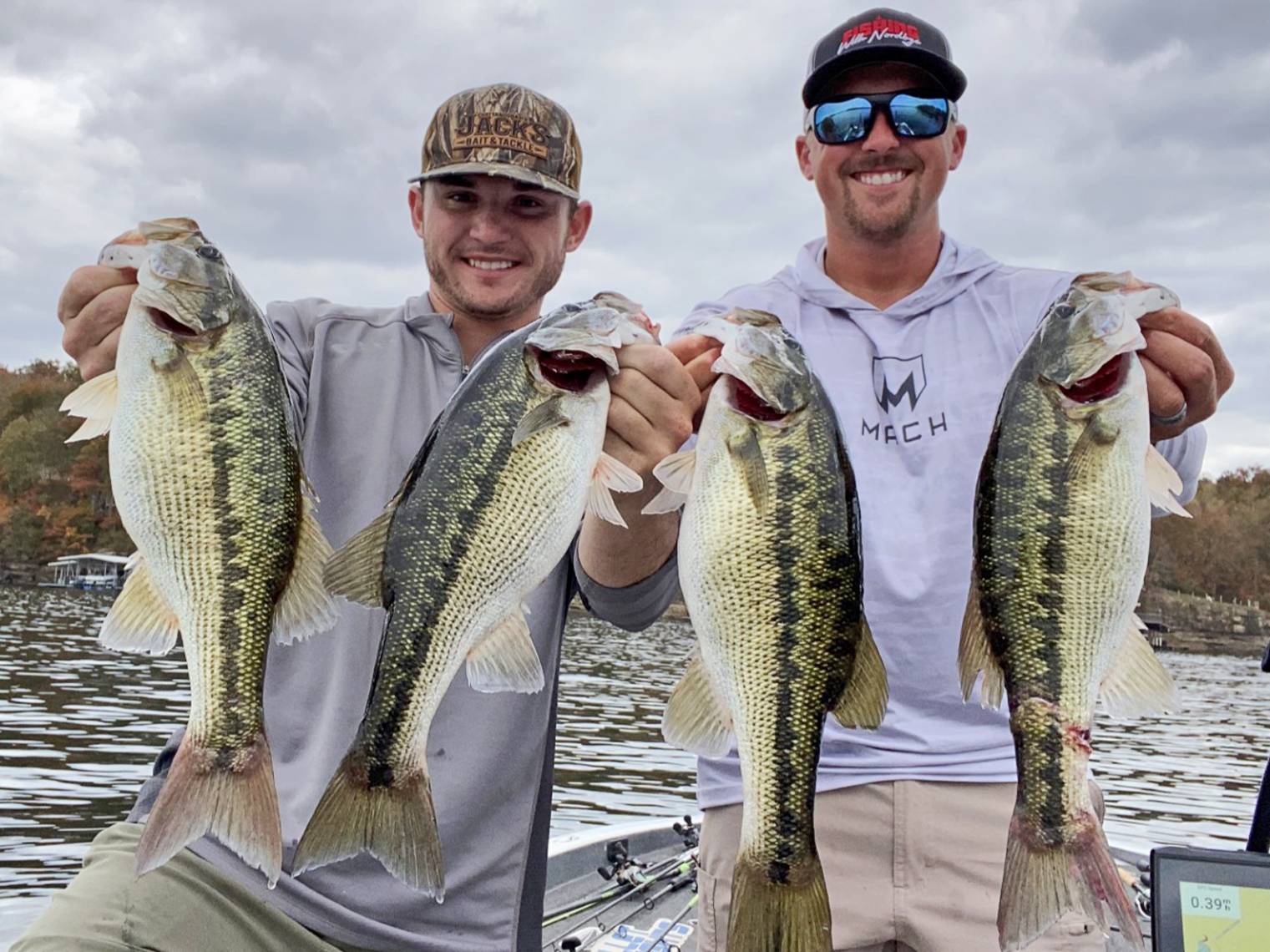 Andrew Nordbye fishing report for Lewis Smith Lake in Alabama