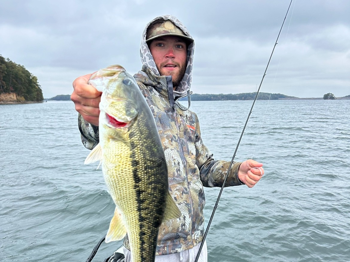 Tyler Campbell fishing report for Lake Lanier in Georgia