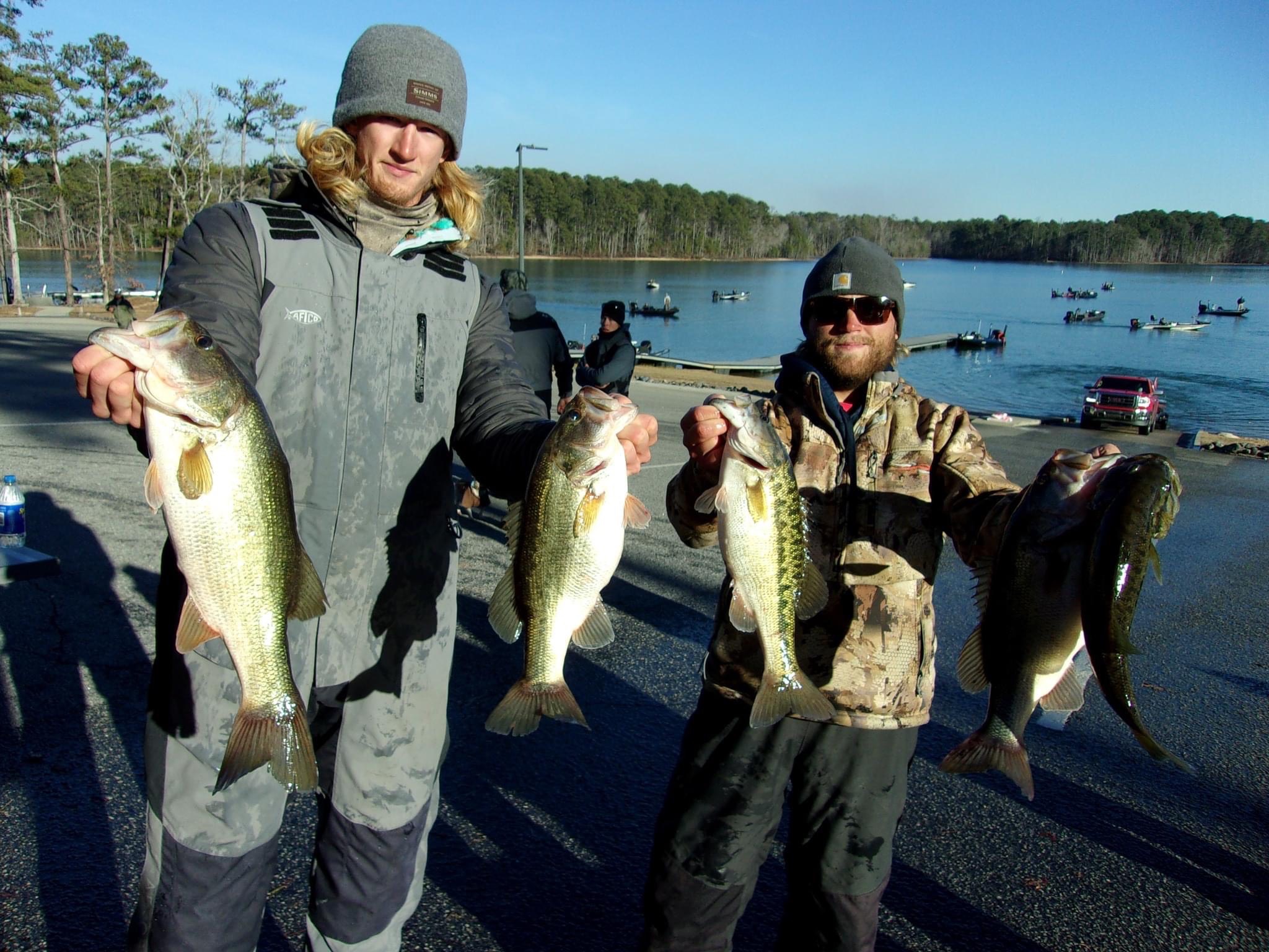 Tyler Campbell fishing report for Clarks Hill Lake in South Carolina