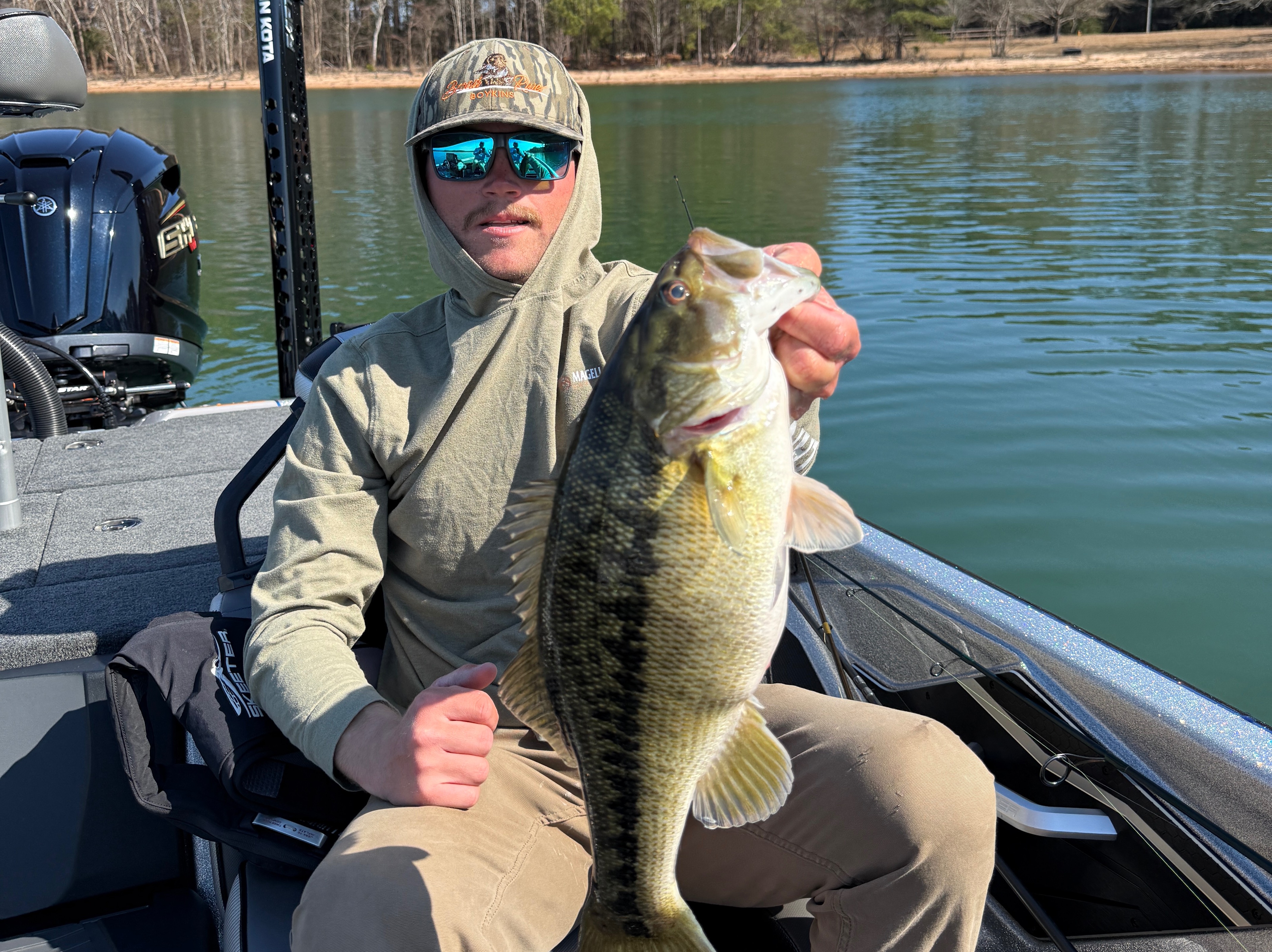 Tyler Campbell fishing report for Lake Hartwell in South Carolina