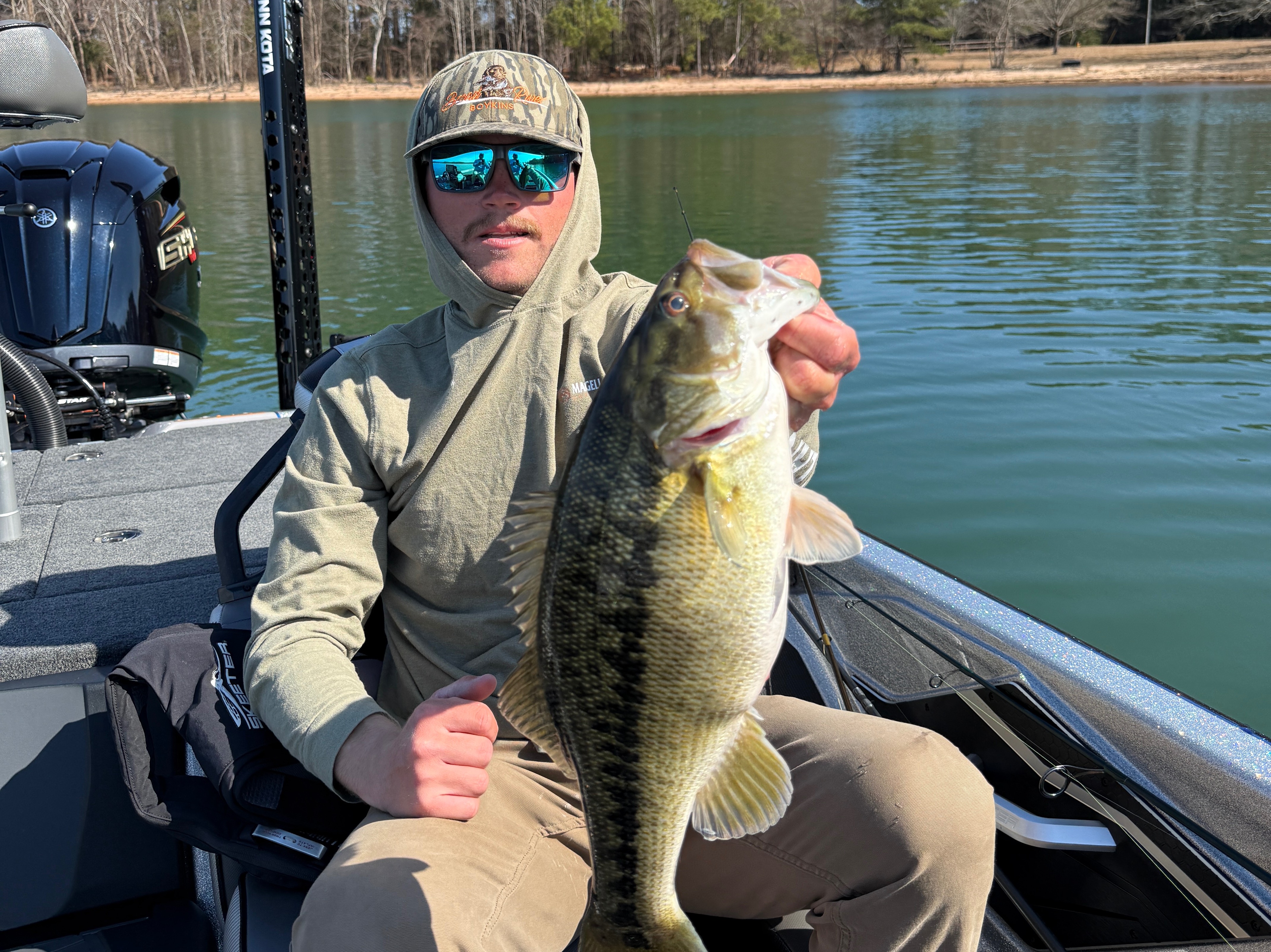 Tyler Campbell fishing report for Lake Hartwell in South Carolina