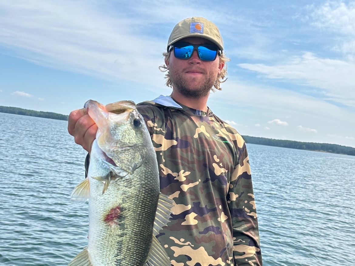 Tyler Campbell fishing report for Lake Hartwell in South Carolina