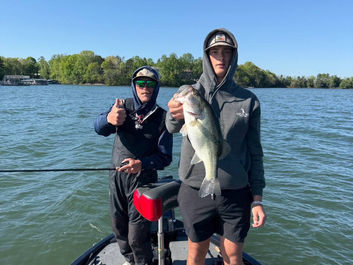 Tyler Campbell fishing report for Lake Hartwell in South Carolina
