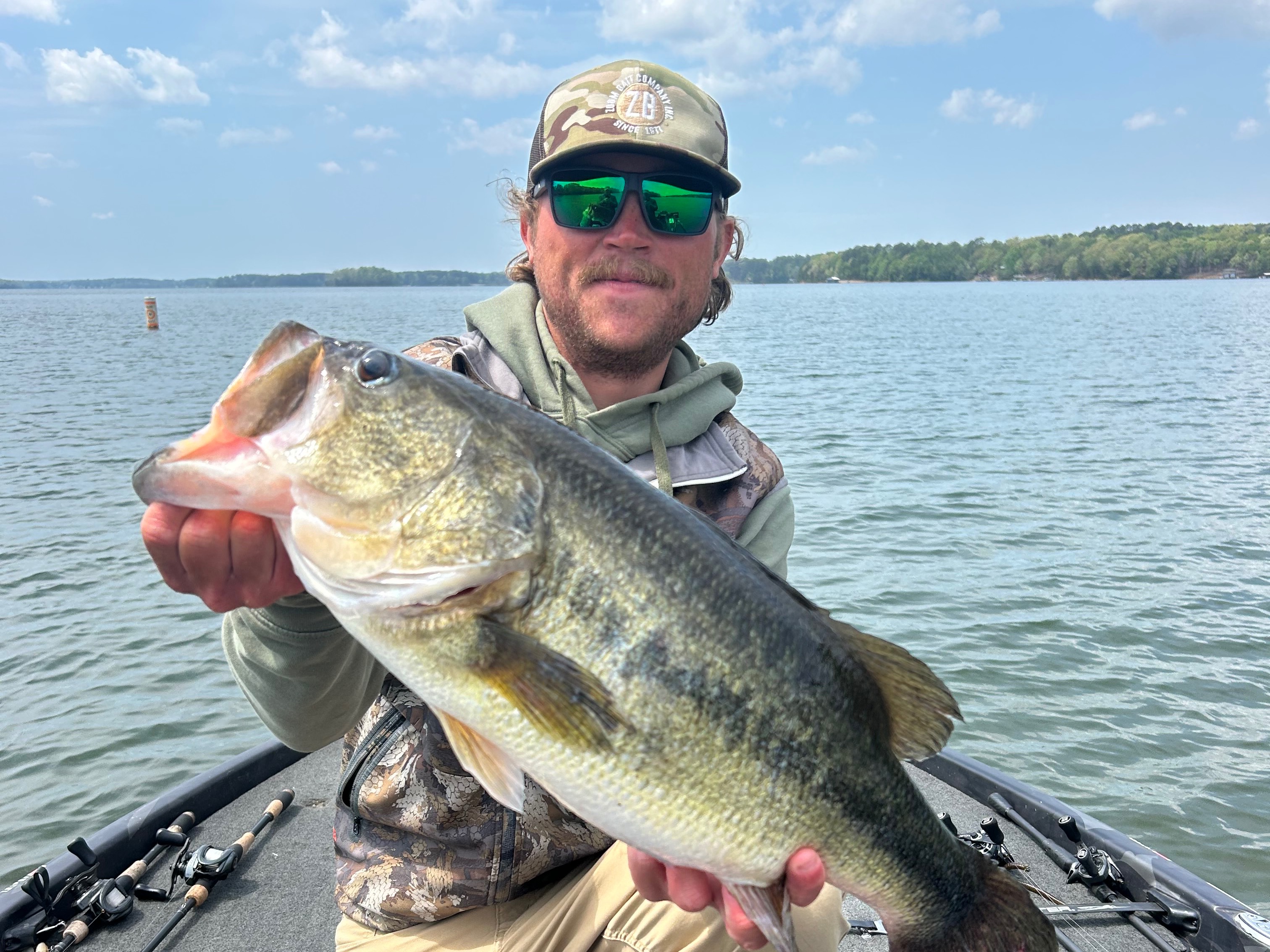 Tyler Campbell fishing report for Lake Hartwell in South Carolina