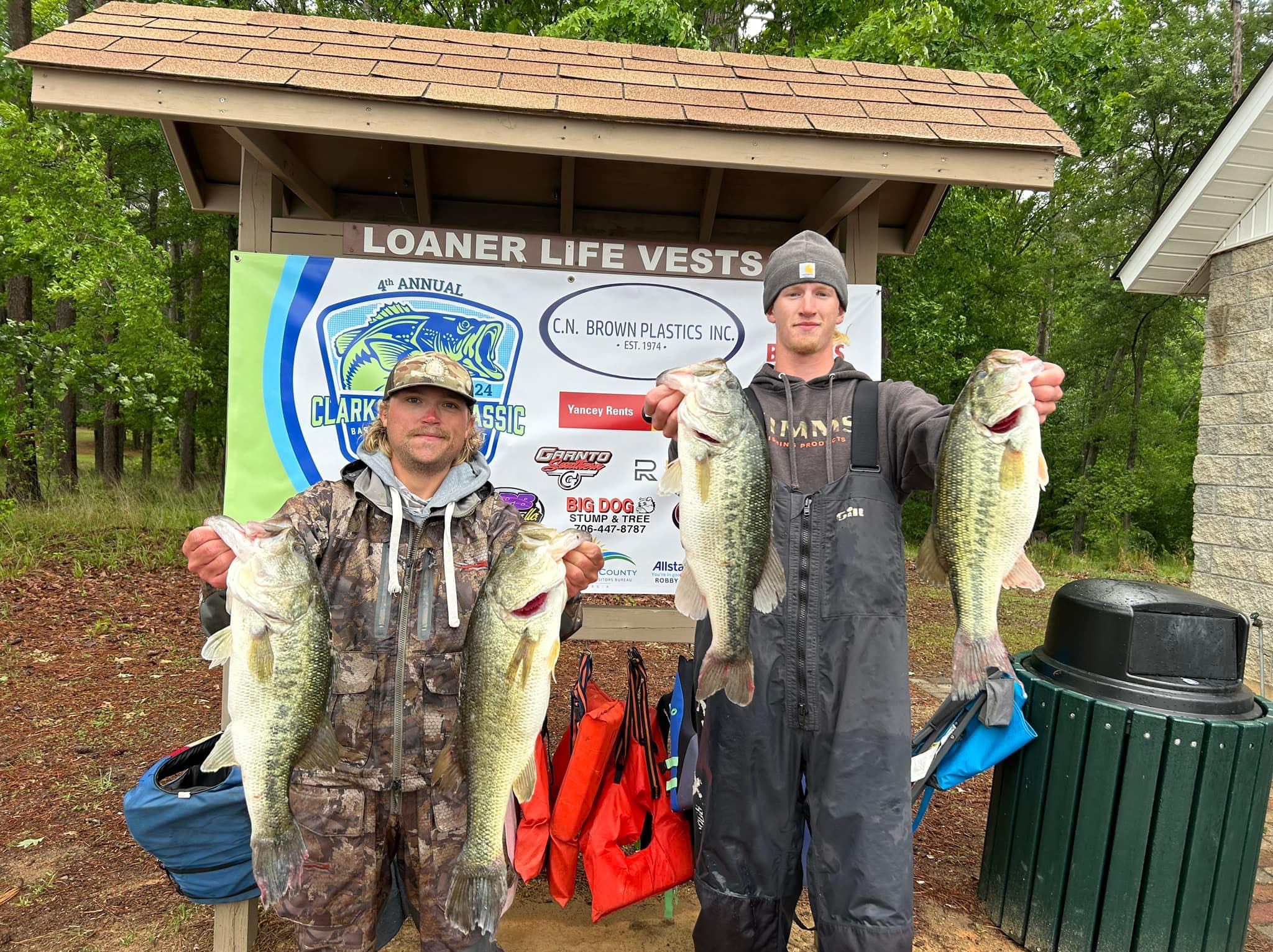 Tyler Campbell fishing report for Clarks Hill Lake in South Carolina