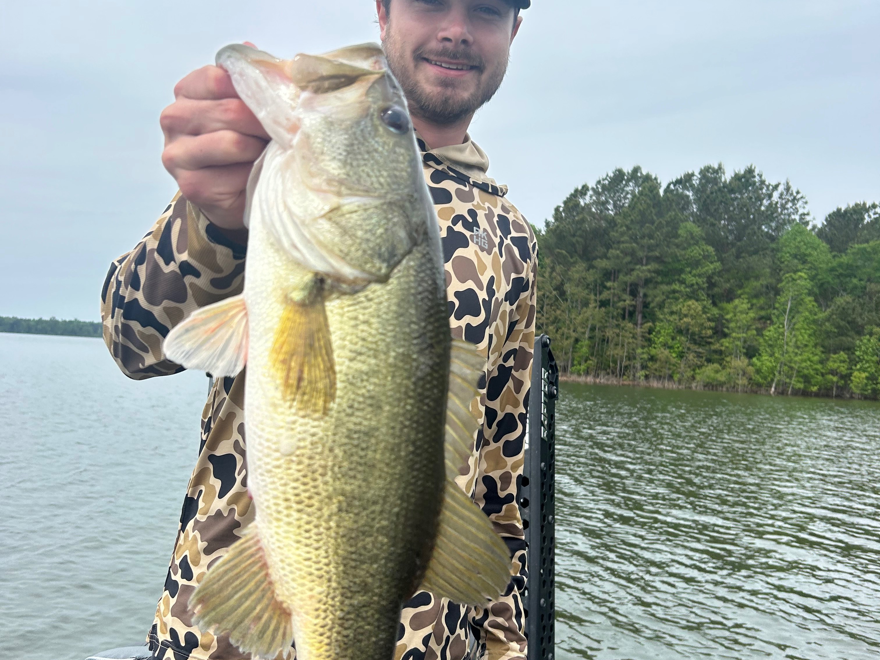 Tyler Campbell fishing report for Lake Hartwell in South Carolina