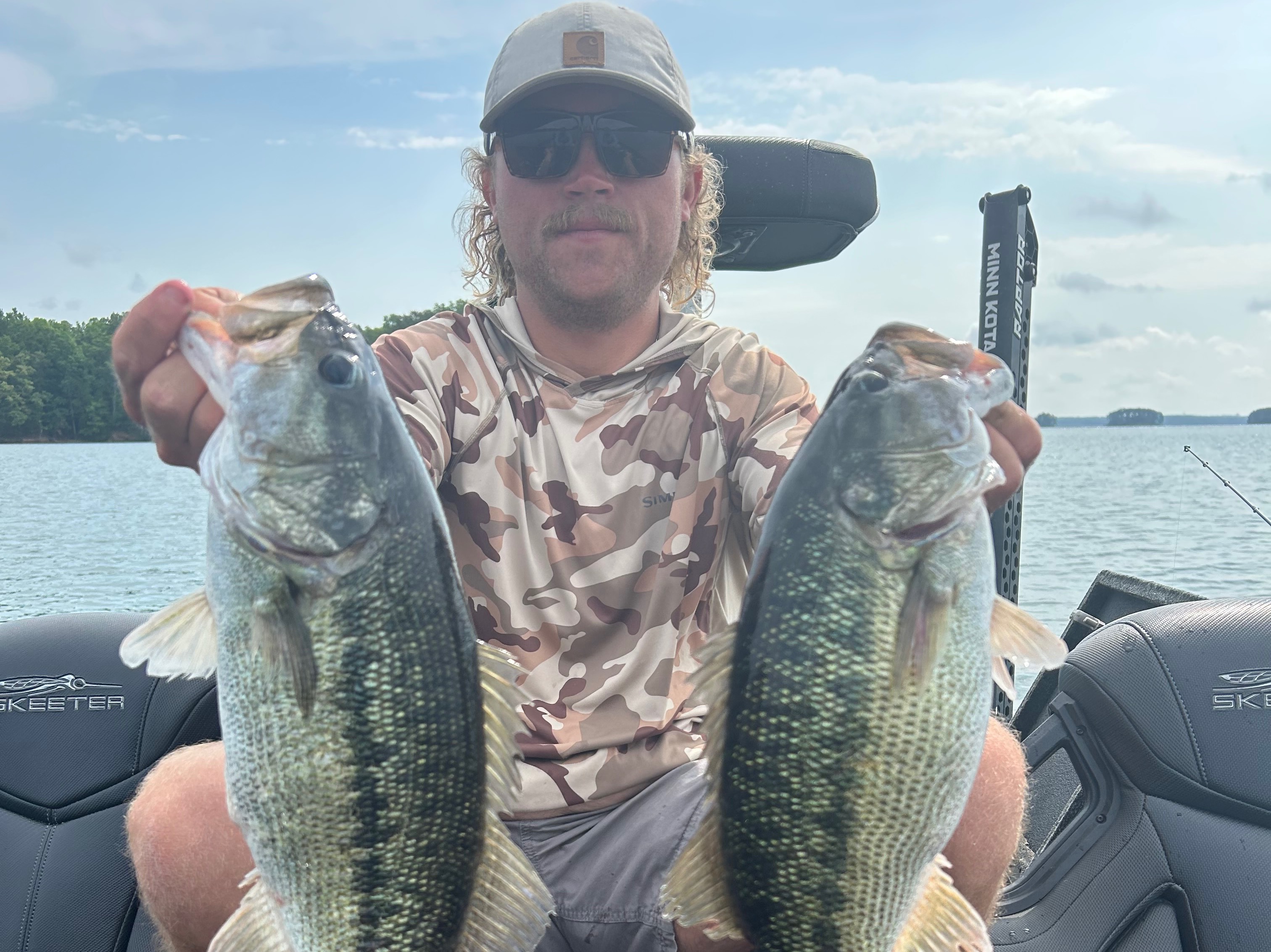 Tyler Campbell fishing report for Lake Lanier in Georgia
