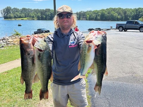 Tyler Campbell fishing report for Lake Hartwell in South Carolina