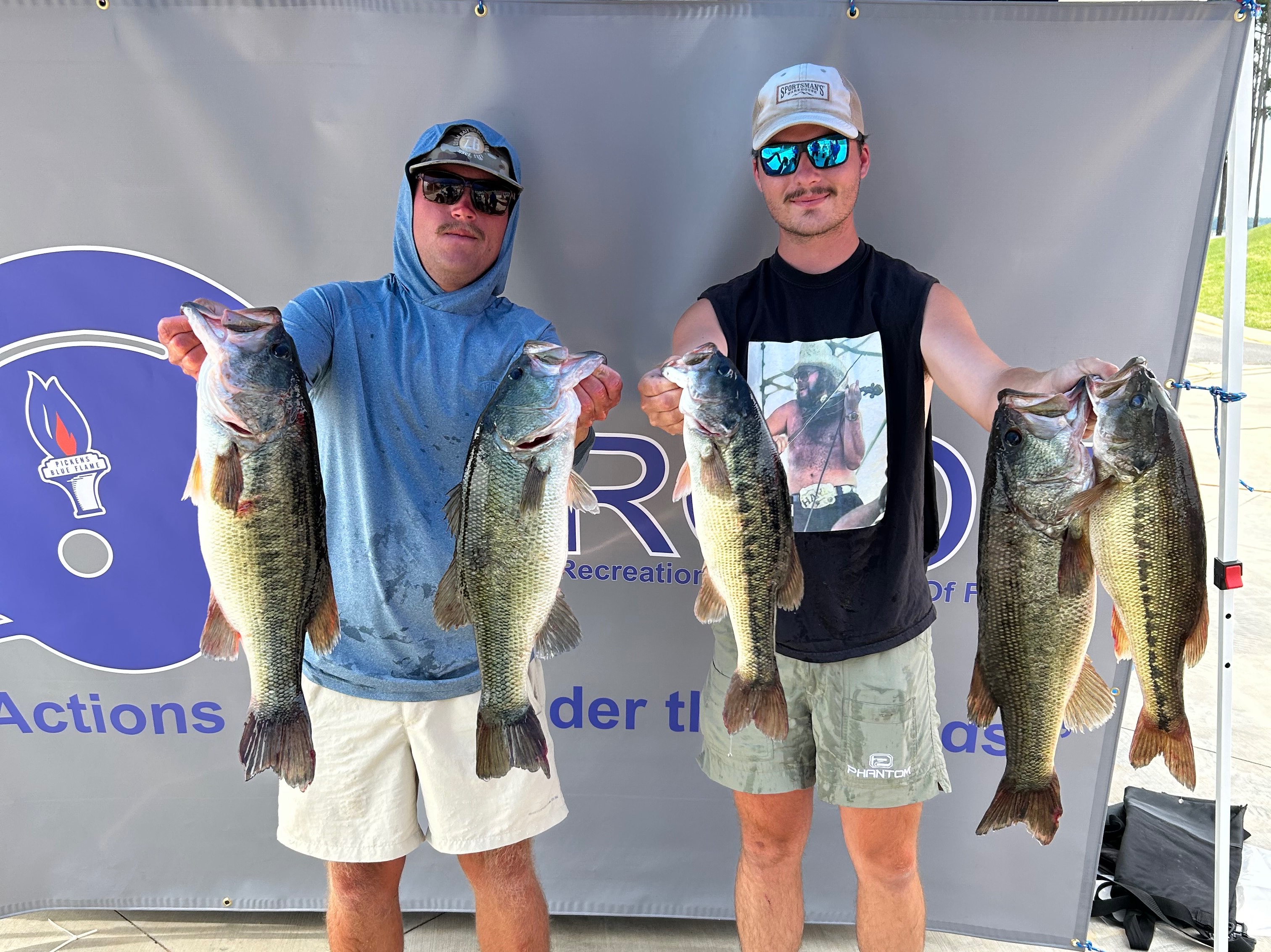 Tyler Campbell fishing report for Lake Hartwell in South Carolina