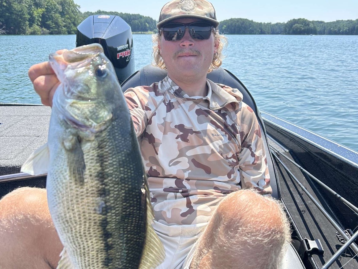 Tyler Campbell fishing report for Lake Hartwell in South Carolina