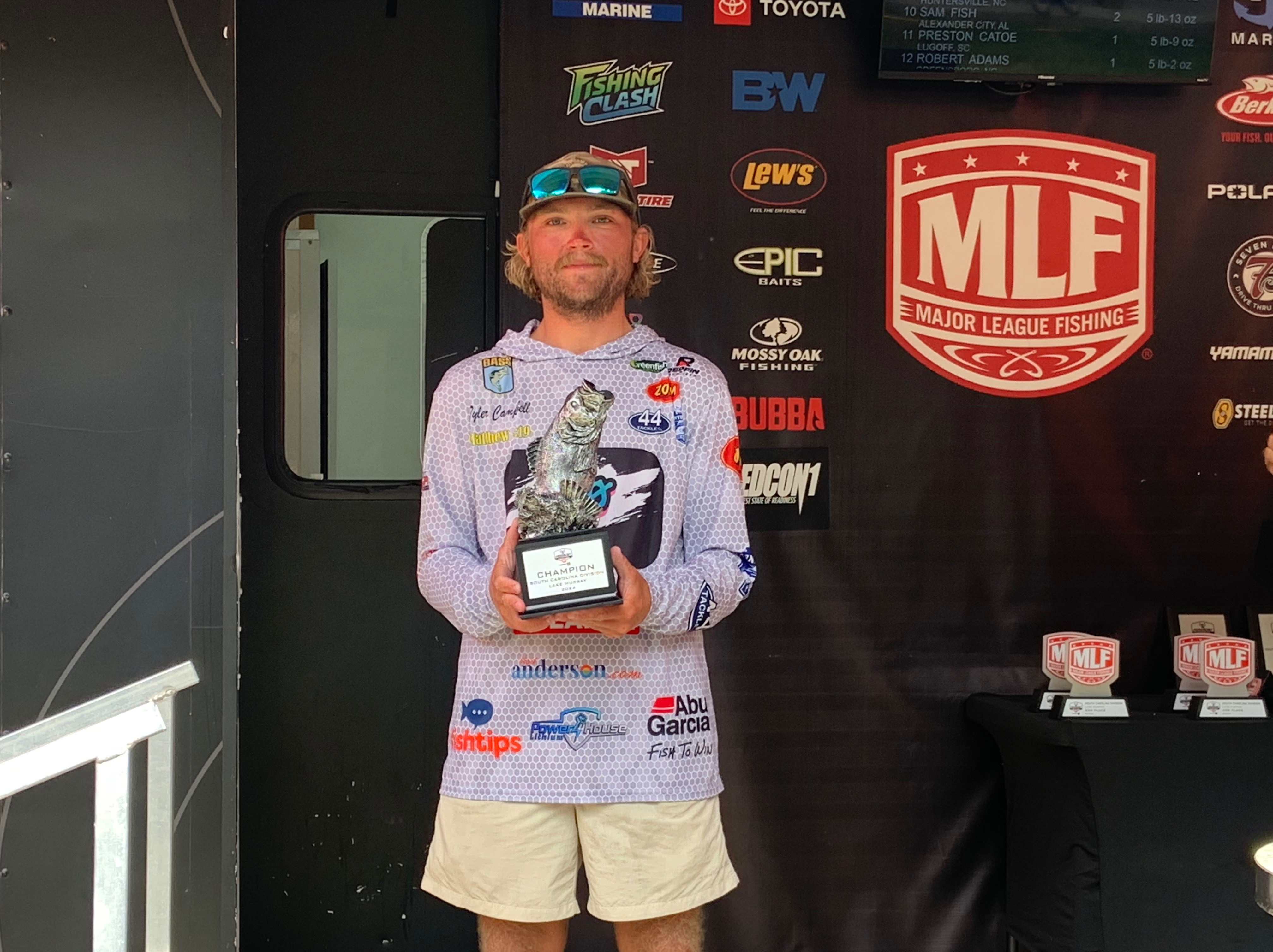 Tyler Campbell fishing report for Lake Murray in South Carolina