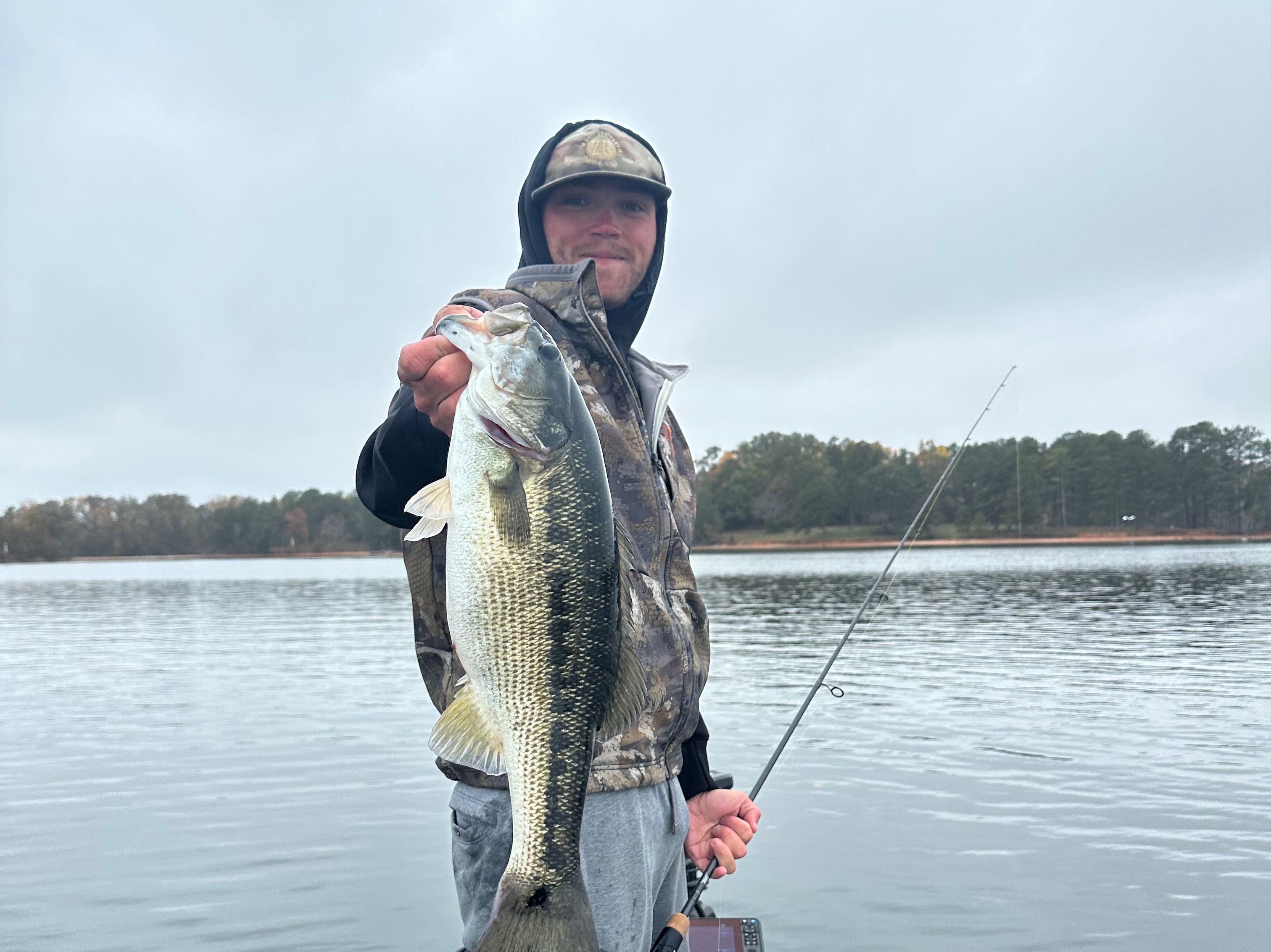 Tyler Campbell fishing report for Lake Hartwell in South Carolina