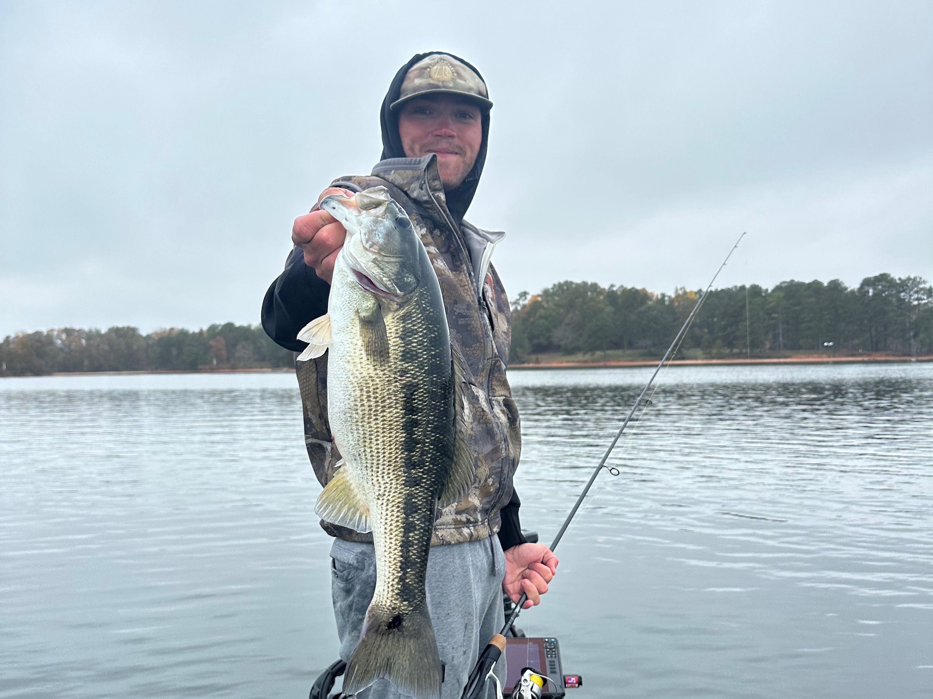 Tyler Campbell fishing report for Lake Hartwell in South Carolina