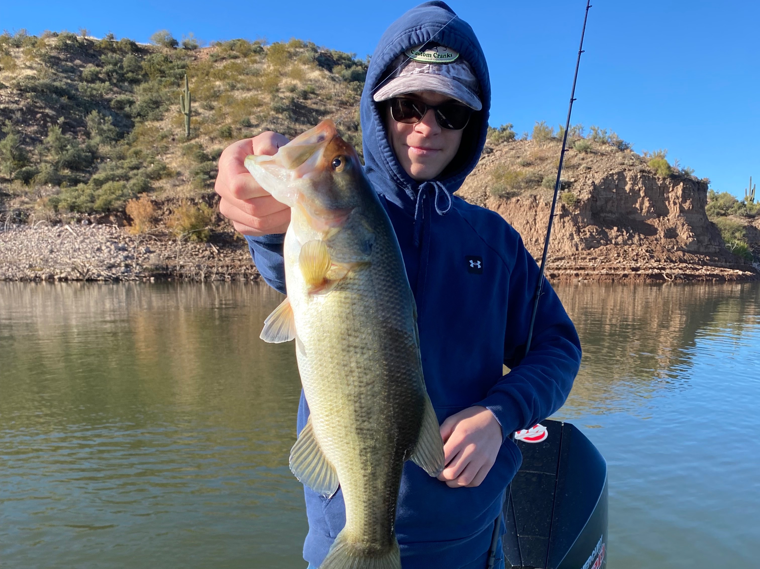 John Murray fishing report for Theodore Roosevelt Lake in Arizona