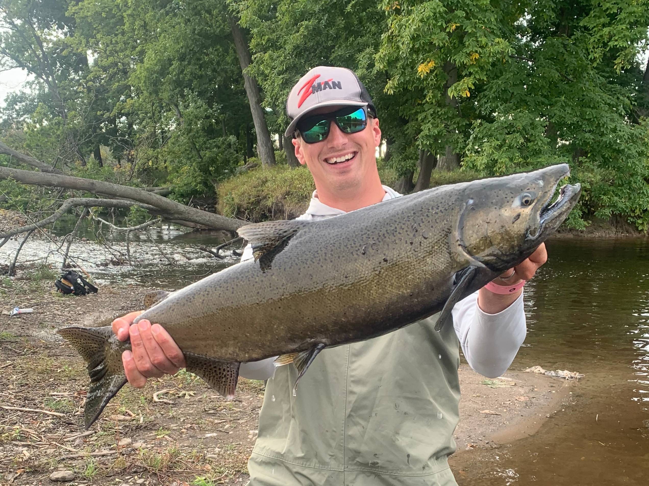 Grae Buck fishing report for Salmon River in New York