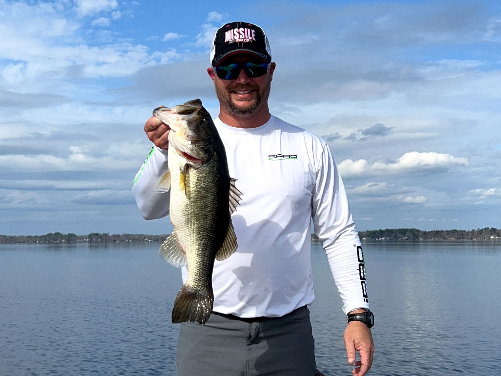 Andrew Young fishing report for Lake Waccamaw in North Carolina
