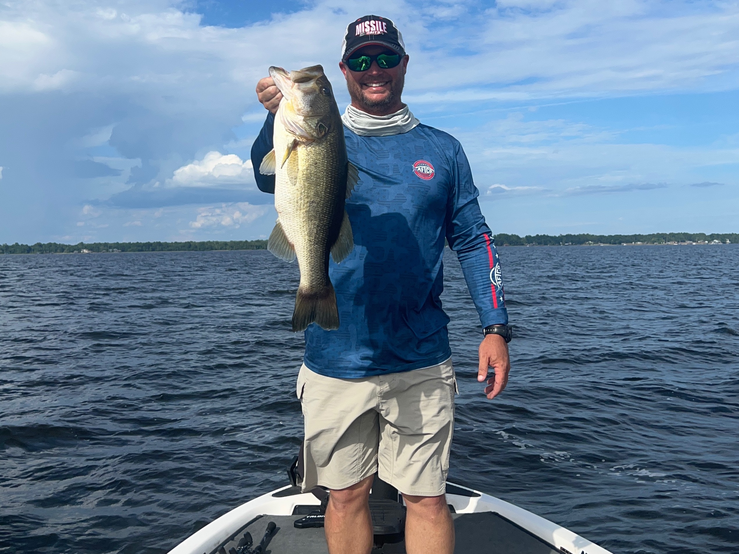 Andrew Young fishing report for Lake Waccamaw in North Carolina