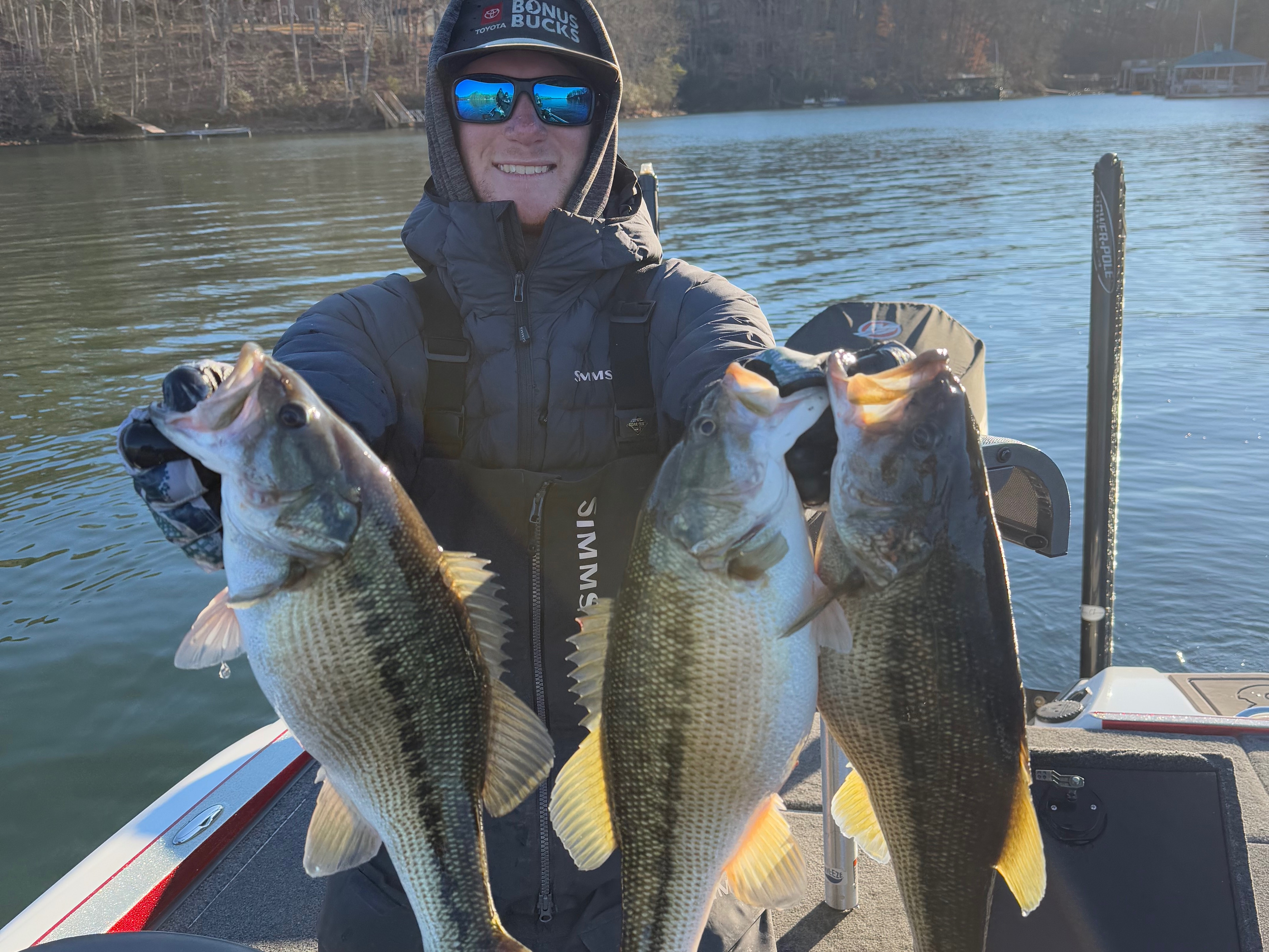 Brooks Anderson fishing report for Lake Lanier in Georgia