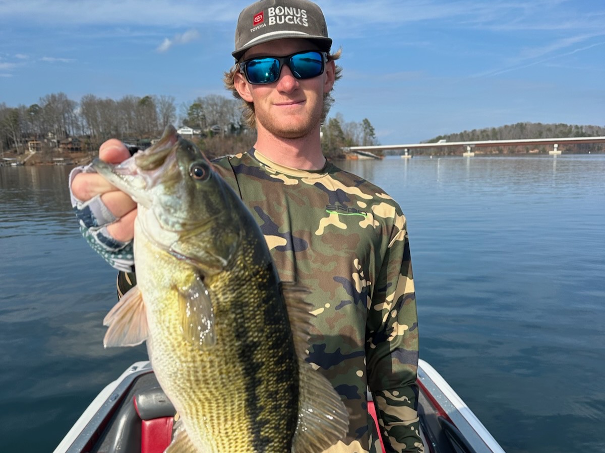 Brooks Anderson fishing report for Lake Lanier in Georgia