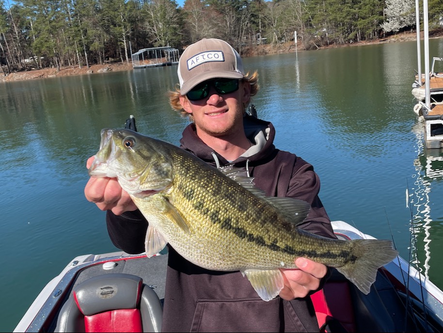 Brooks Anderson fishing report for Lake Lanier in Georgia