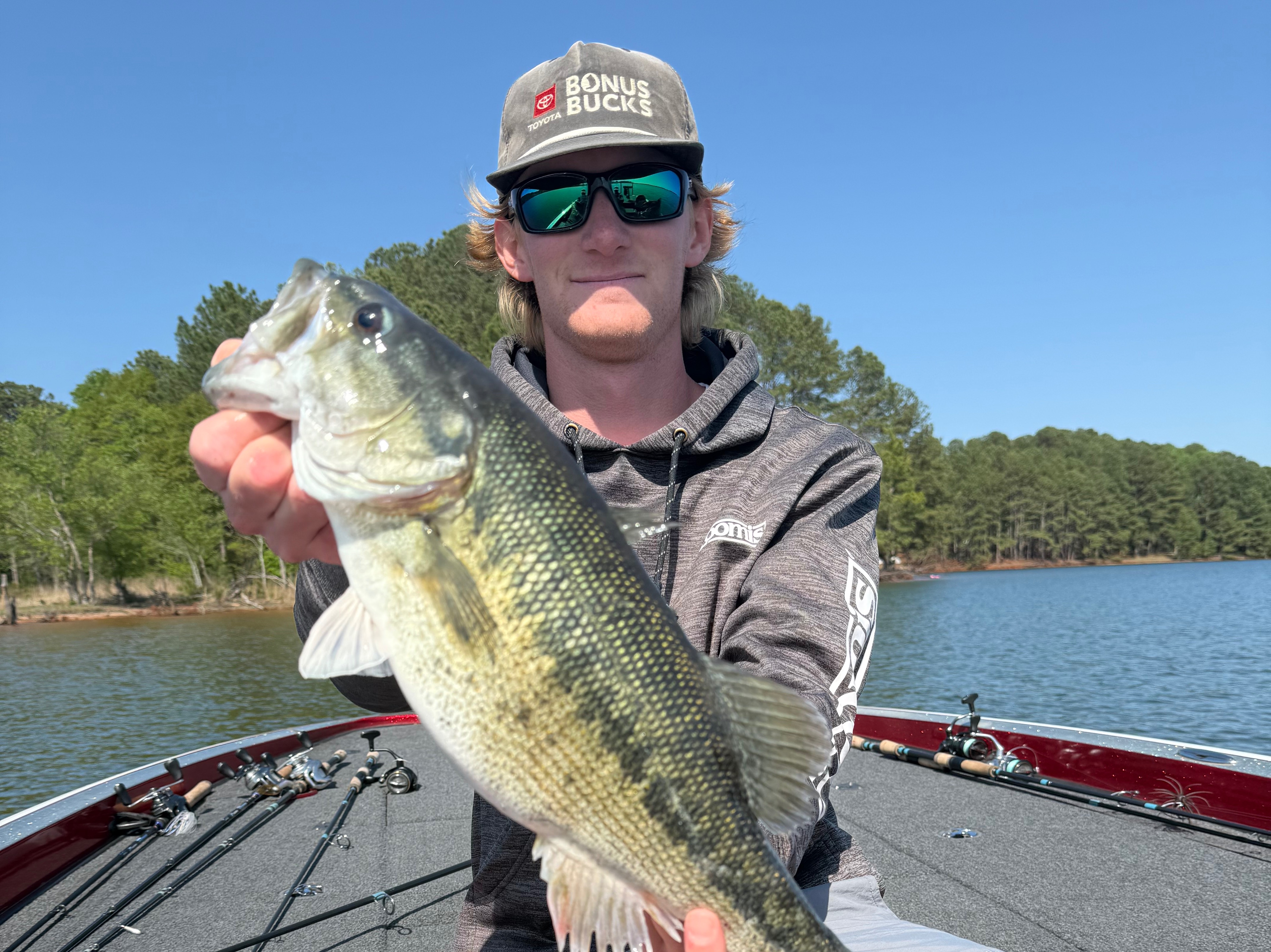 Brooks Anderson fishing report for Lake Lanier in Georgia