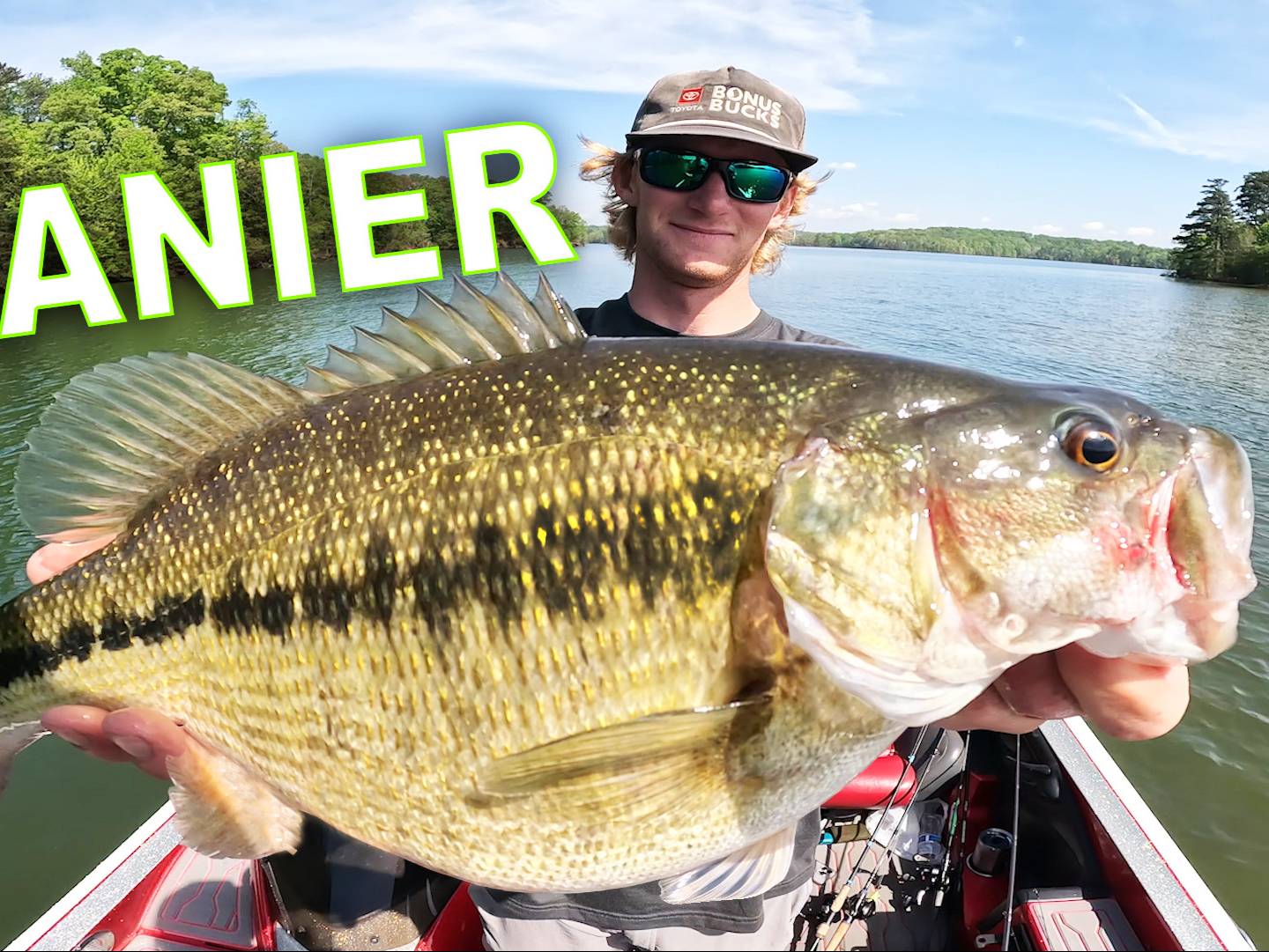 Brooks Anderson fishing report for Lake Lanier in Georgia