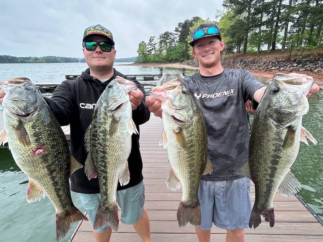 Brooks Anderson fishing report for Lake Lanier in Georgia