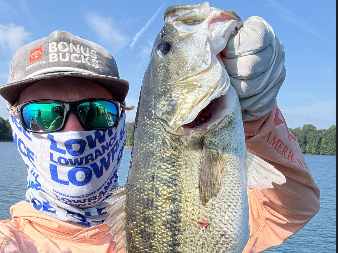 Brooks Anderson fishing report for Lake Lanier in Georgia