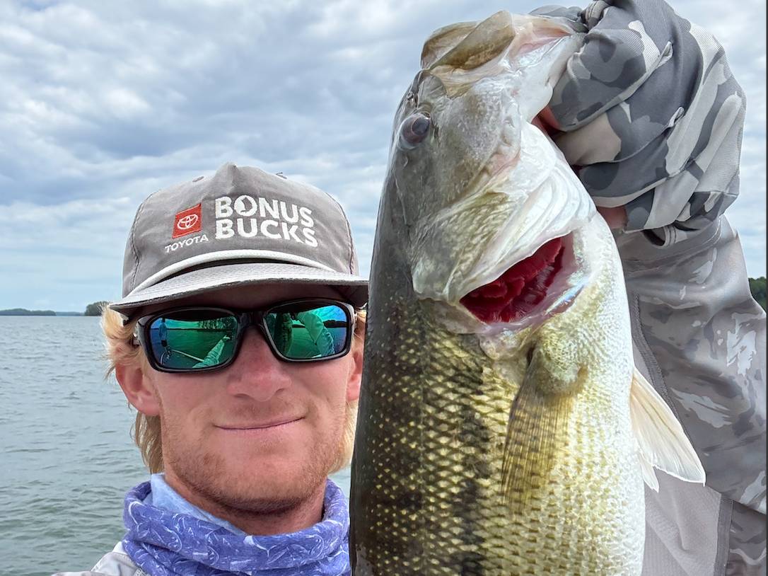 Brooks Anderson fishing report for Lake Lanier in Georgia