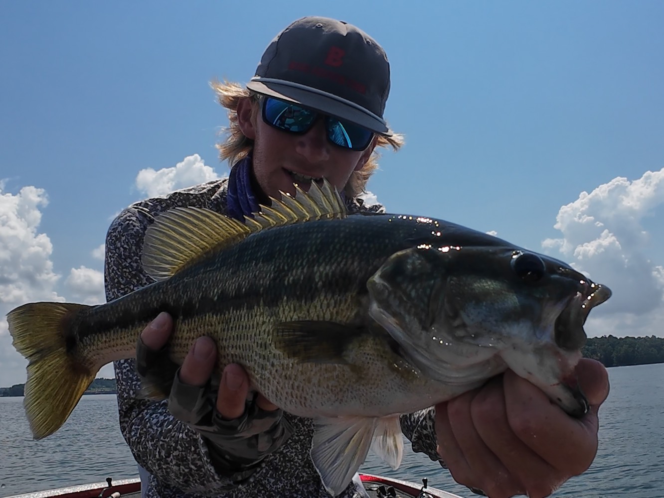 Brooks Anderson fishing report for Lake Lanier in Georgia