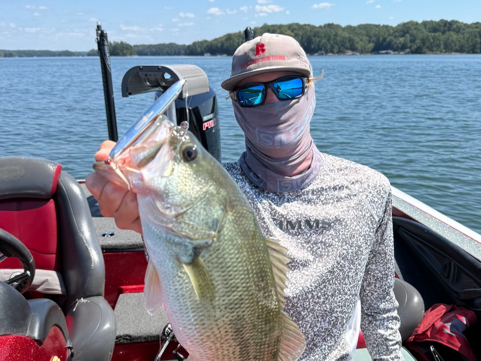 Brooks Anderson fishing report for Lake Lanier in Georgia