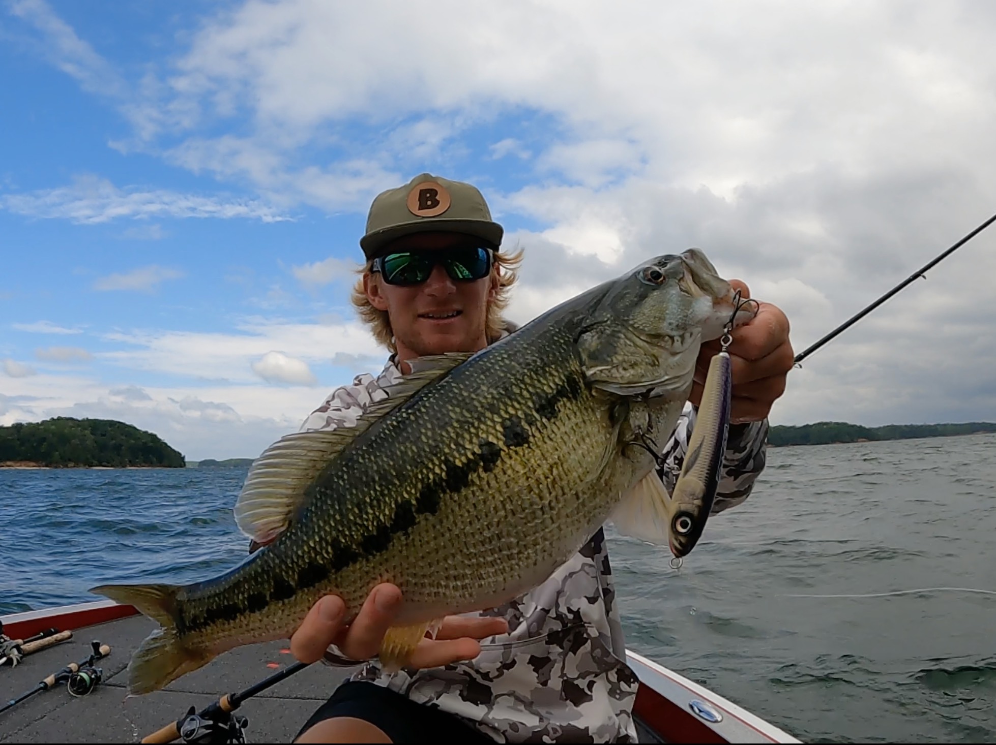 Brooks Anderson fishing report for Lake Lanier in Georgia