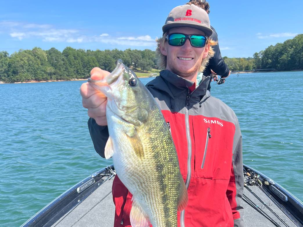 Brooks Anderson fishing report for Lake Lanier in Georgia