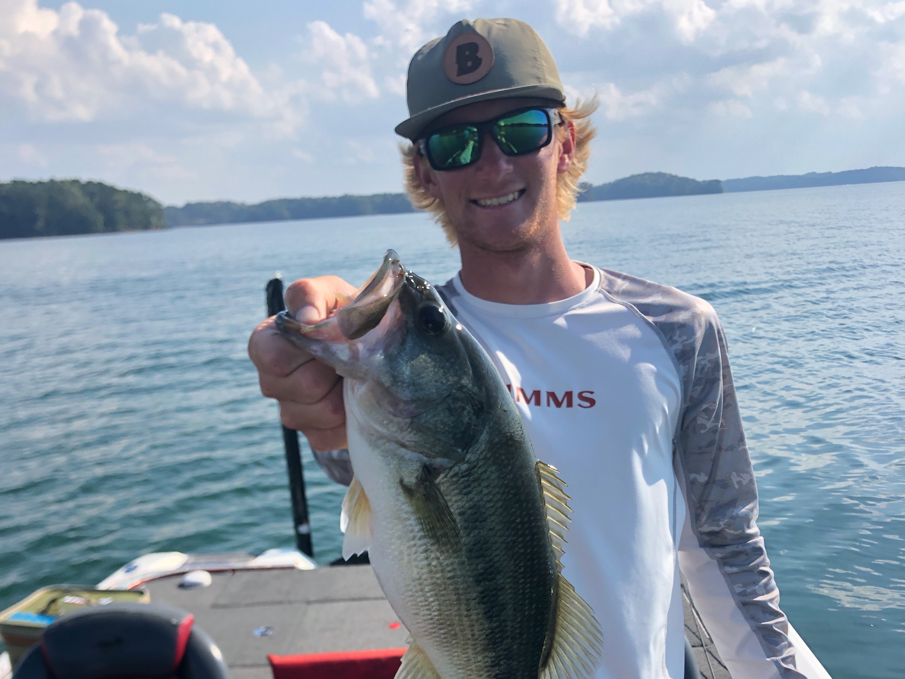 Brooks Anderson fishing report for Lake Lanier in Georgia