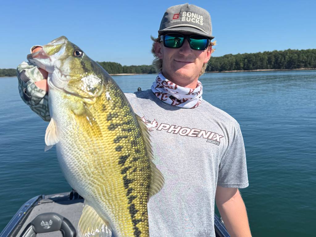Brooks Anderson fishing report for Lake Lanier in Georgia