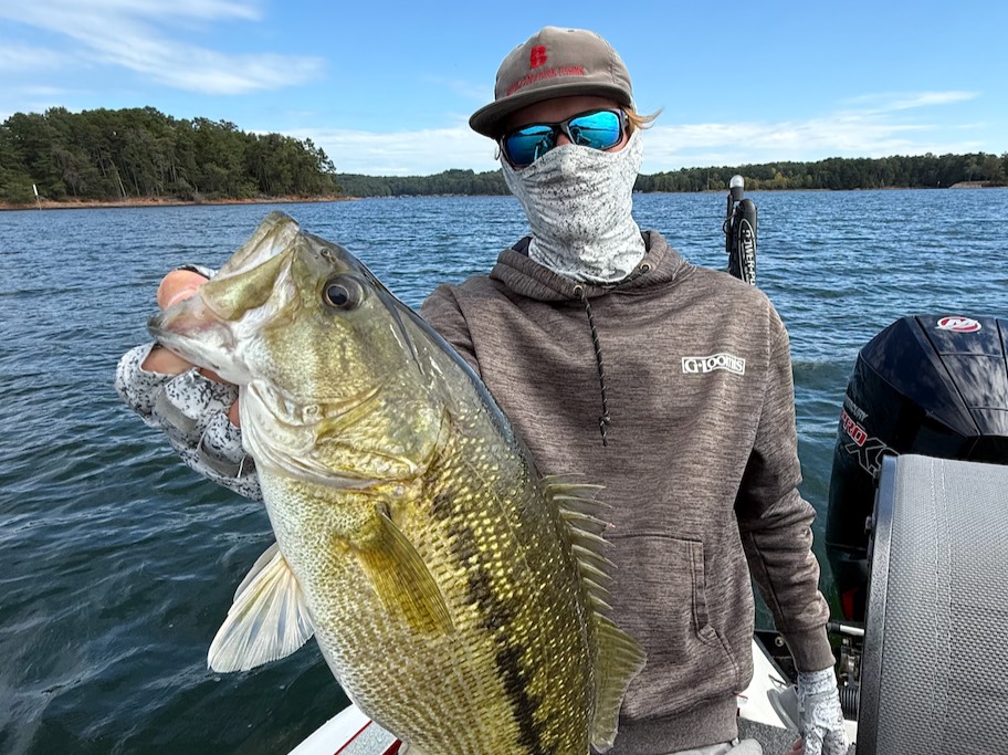 Brooks Anderson fishing report for Lake Lanier in Georgia