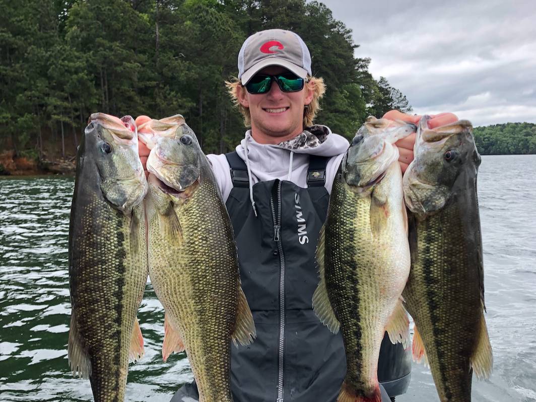 Brooks Anderson fishing report for Lake Lanier in Georgia