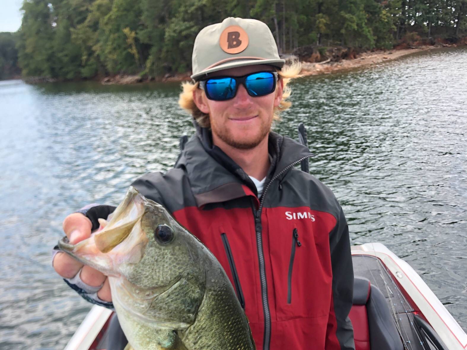 Brooks Anderson fishing report for Lake Lanier in Georgia