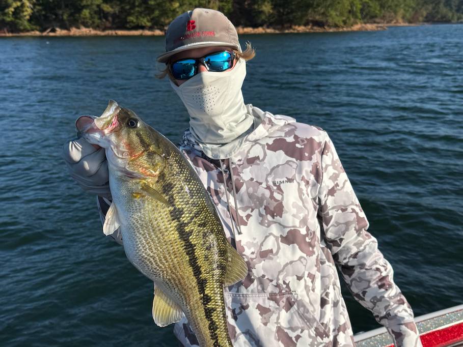 Brooks Anderson fishing report for Lake Lanier in Georgia