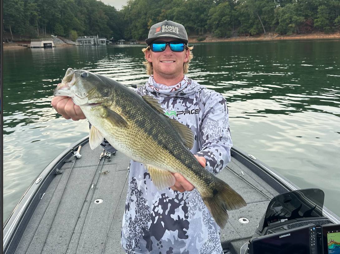 Brooks Anderson fishing report for Lake Lanier in Georgia