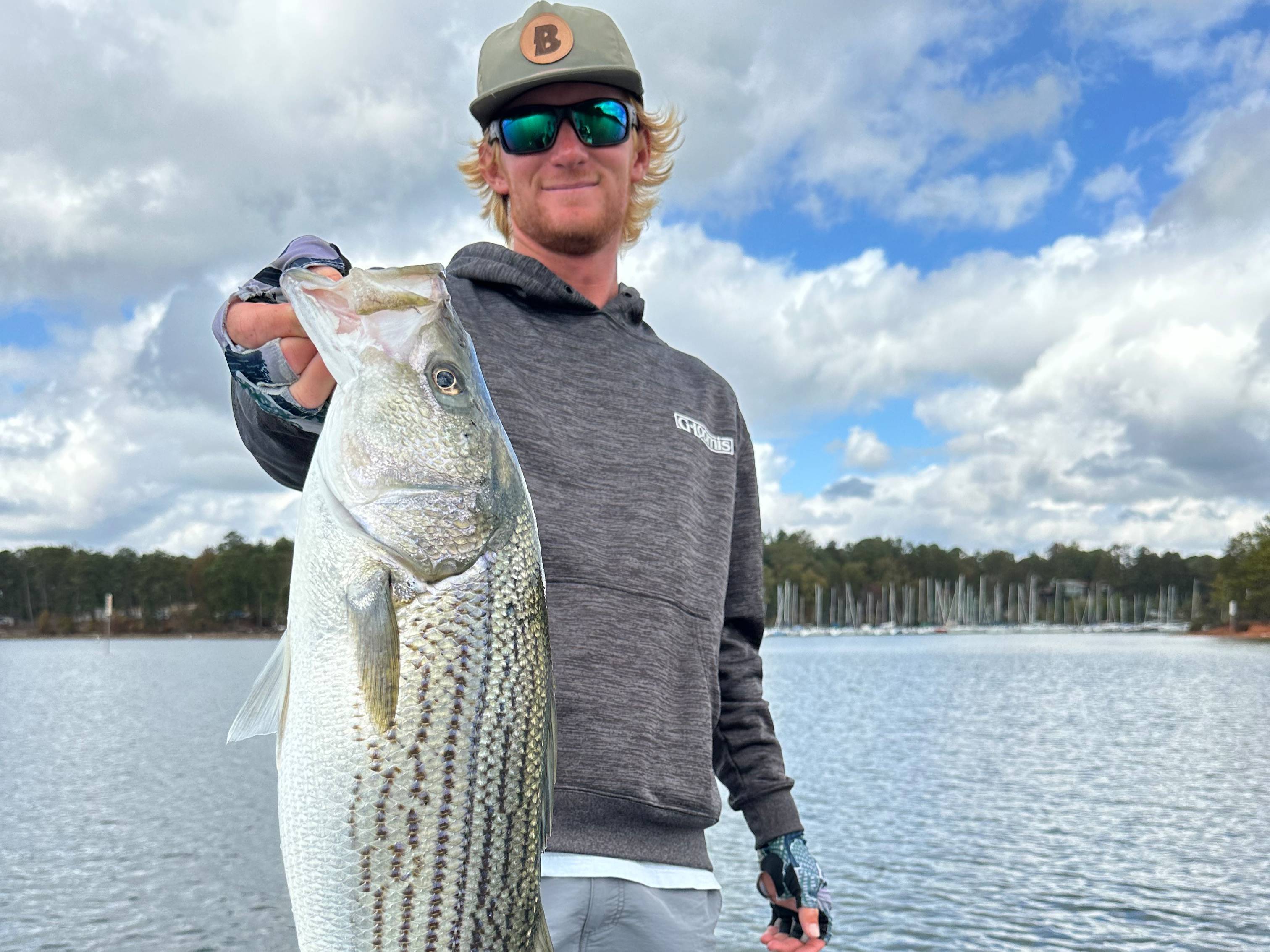 Brooks Anderson fishing report for Lake Lanier in Georgia