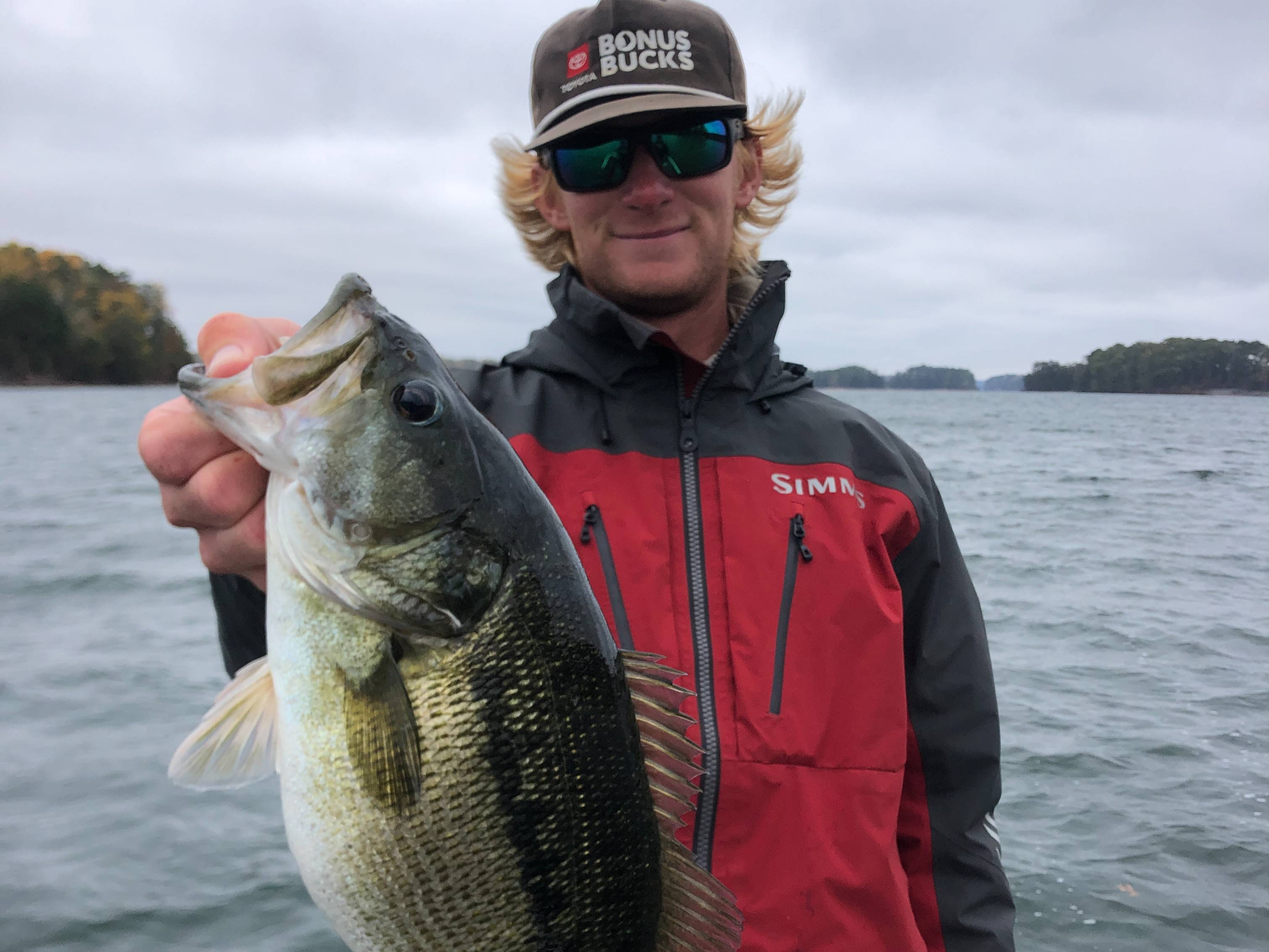 Brooks Anderson fishing report for Lake Lanier in Georgia